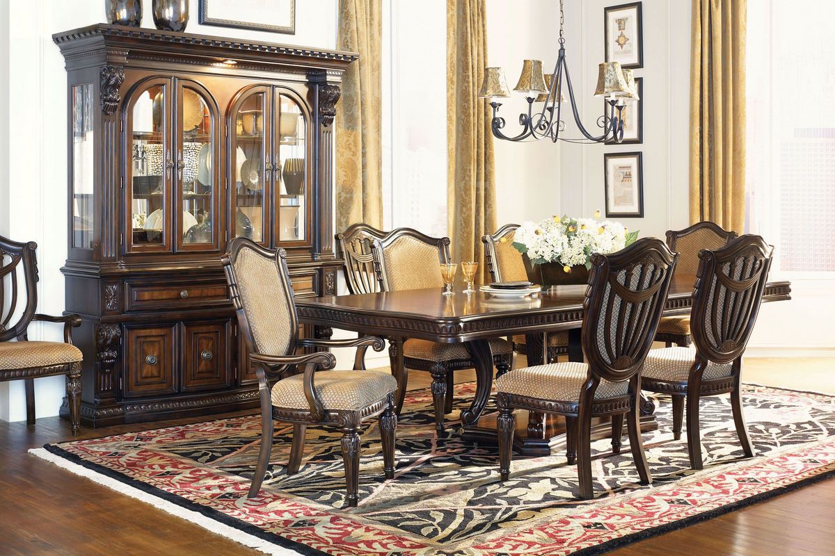 Double Pedestal Dining Room Collection